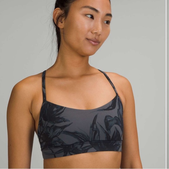 lululemon athletica Other - Lululemon Flow Y Nulu Bra Light Support Botanical Bloom Anchor Multi Bin 297